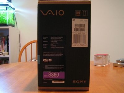 Side View of Box