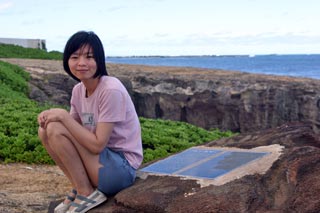 Perched on Plaque Rock
